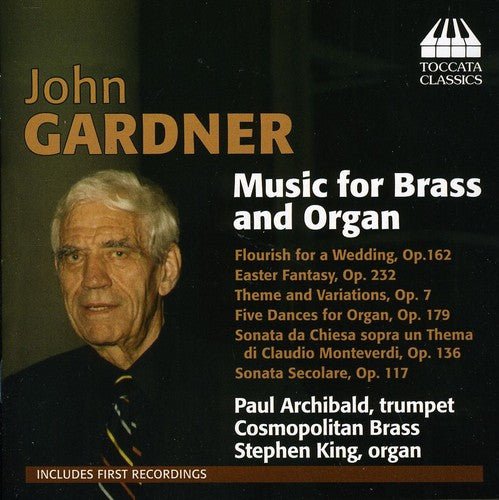 the album cover for Chris Gardner - Music for Brass & Organ