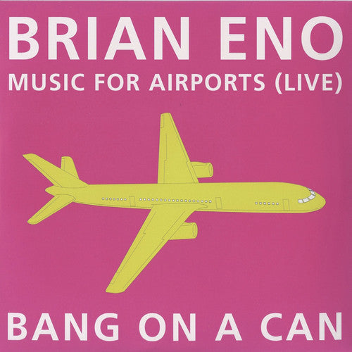 the album cover for Brian Eno & Bang On A Can - Music for Airports: Live