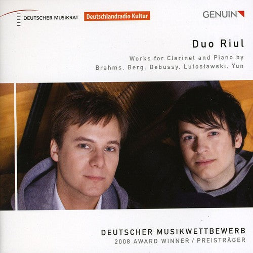 the album cover for Duo Riul - Works for Clarinet & Piano