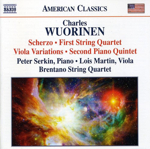 the album cover for C. WUORINEN - Chamber Music