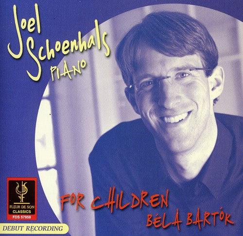 the album cover for B. BARTOK - For Children Bela Bartok