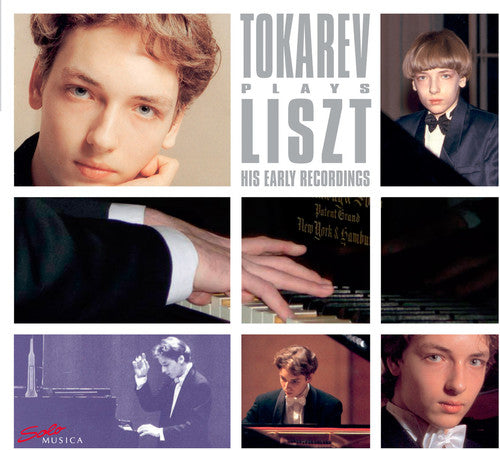 the album cover for Nikolai Tokarev - Tokarev Plays Liszt - His Early Recordings