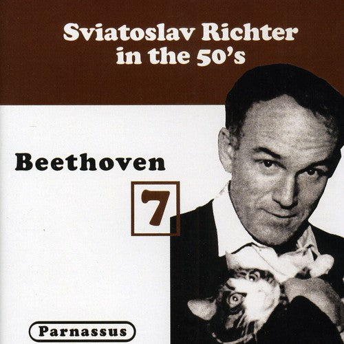 the album cover for L.V. Beethoven - Richter in the 1950s: Beethoven Diabelli 7