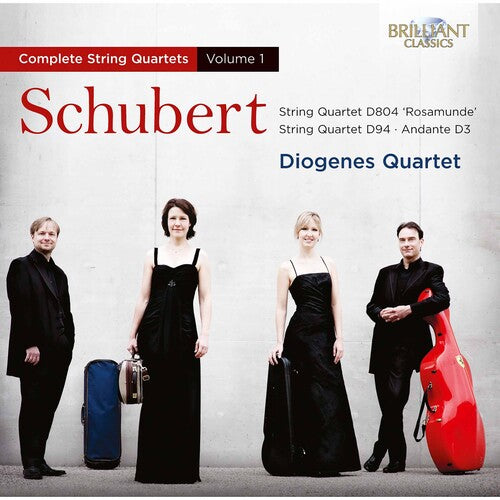 Schubert / Diogenes Quartet - Complete String Quartets 1 - Music CD