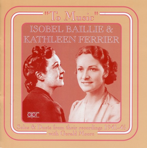 Baillie,isobel / Ferrier,kathleen - Solos & Duets - Music CD