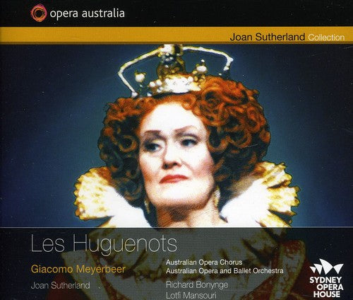the album cover for Joan Sutherland - Huguenots