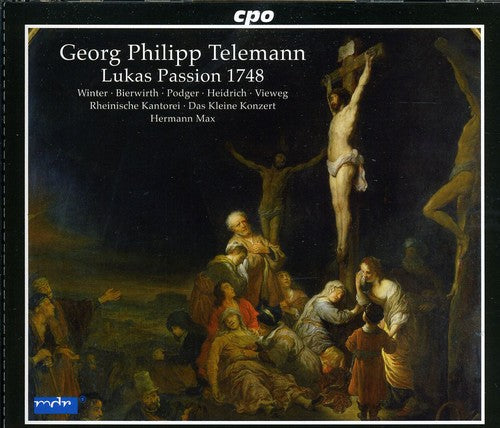 Telemann / Winter / Bierwirth / Podger / Heidrich - Lukas Passion 1748 - Music CD