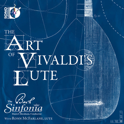 the album cover for Daniel E. Abraham - Art of Vivaldis Lute