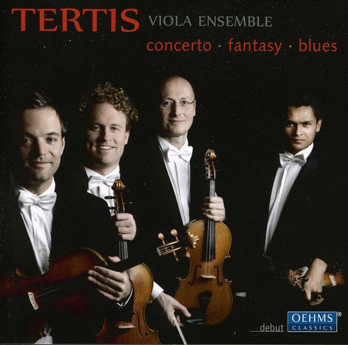 the album cover for Teleman/Weinzierl/Bowen/Bartok - Concerto / Fantasy / Blues