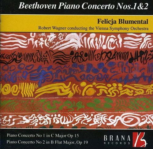 the album cover for Felicja Blumental - Piano Concerto 1 & 2