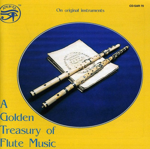 the album cover for Golden Treasury Of Flute M - Golden Treasury of Flute Music