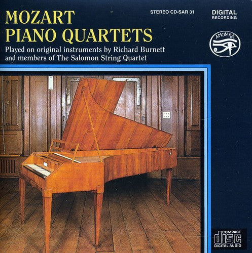 Mozart / Burnett,richard - Piano Quartets - Music CD