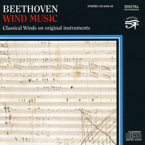 the album cover for On original instruments - Wind Music