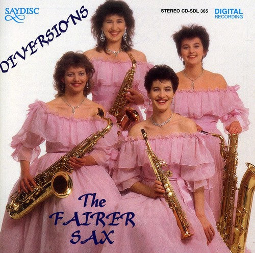 the album cover for The Fairer Sax - Diversions with the Fairer Sax / Various