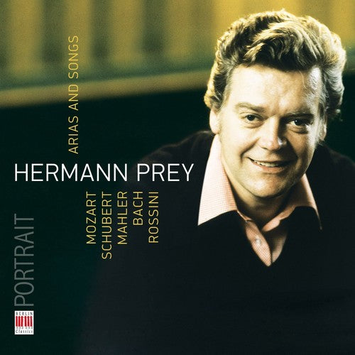 the album cover for Hermann Prey / Rossini / Mozart - Arias & Songs