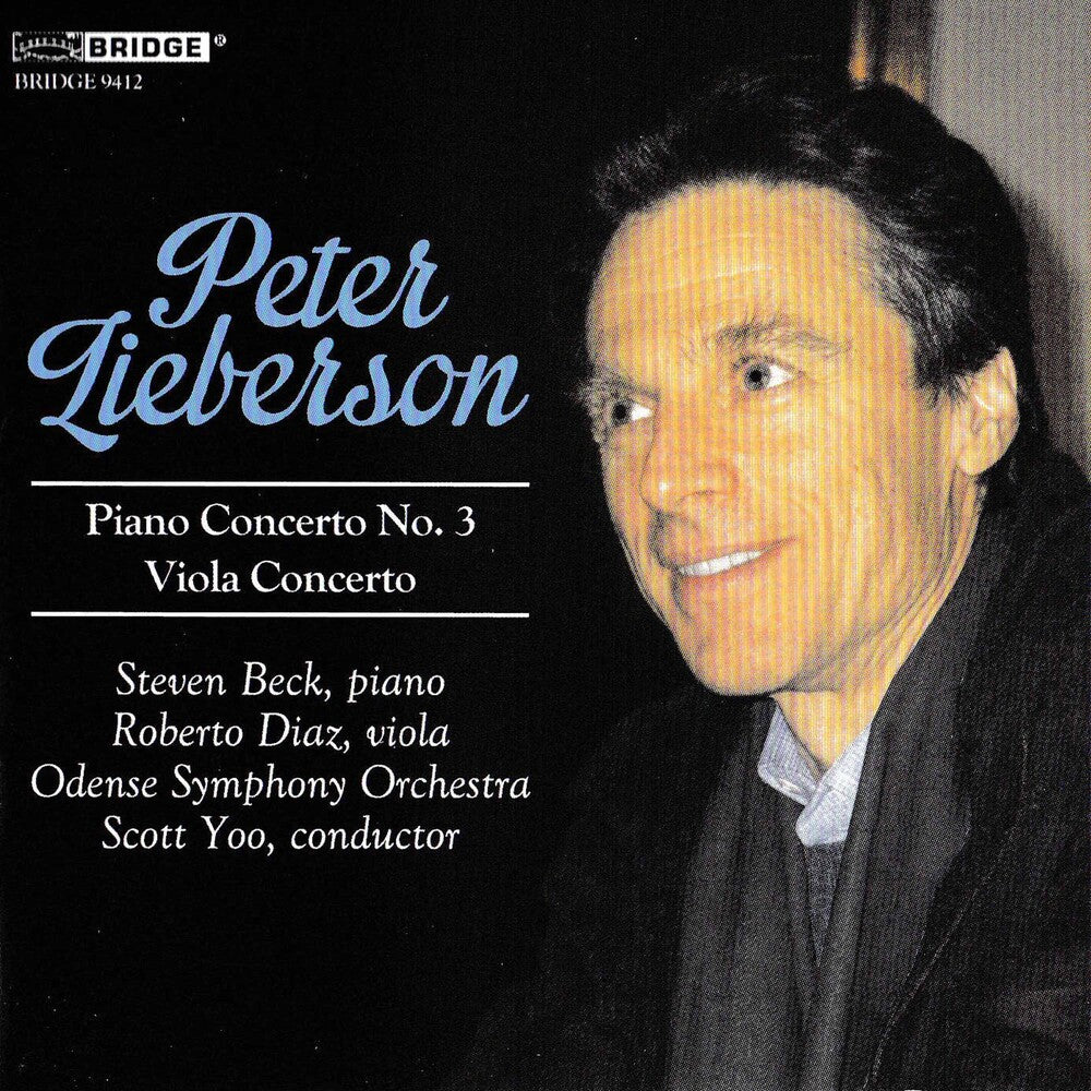 the album cover for Lieberson - Peter Lieberson 3