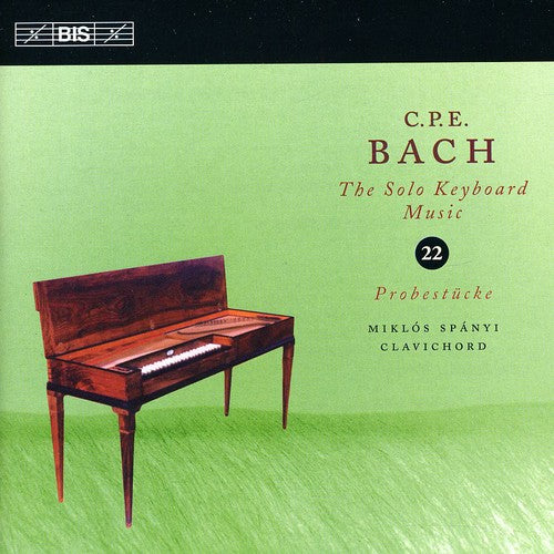 Bach,c.p.e. / Spanyl - Solo Keyboard Music 22 - Music CD