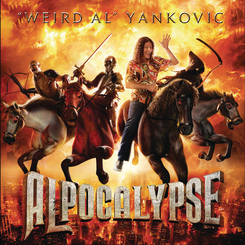 the album cover for 'Weird Al' Yankovic - Alpocalypse