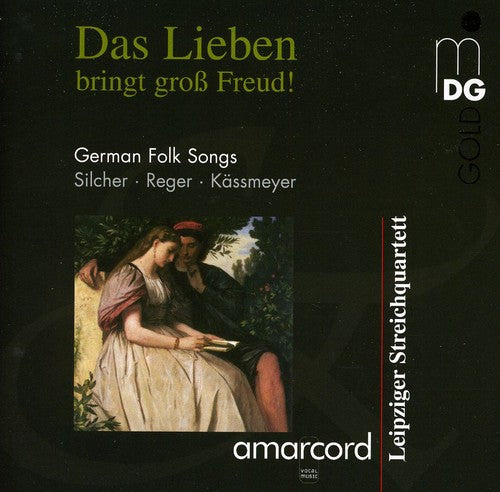 Amarcord / Leipzig String Quartet - German Folk Songs In Romantic Arrangements - Music CD