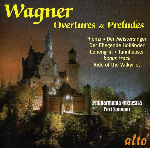 the album cover for Yuri Simonov - Favourite Overtures & Preludes