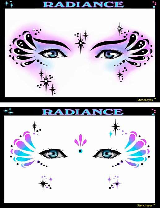 Radiance Airbrush Stencil by Mehron