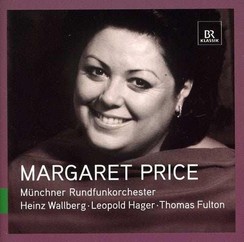the album cover for MARGARET PRICE - Great Singers Live: Margaret Price