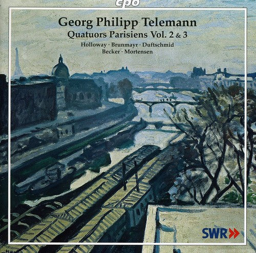 Telemann / Holloway / Becker / Mortensen - Quatuors Parisiens 2 & 3 - Music CD