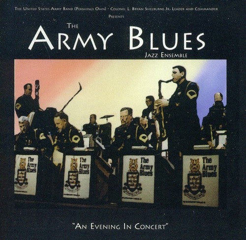 the album cover for US Army Blues Jazz Ensemble - An Evening in Concert