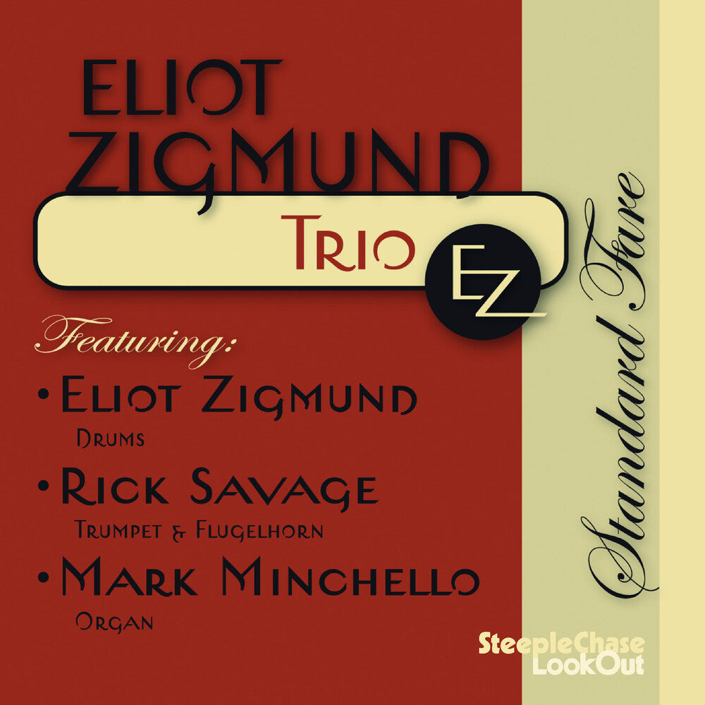 the album cover for Eliot Zigmund - Standard Fare