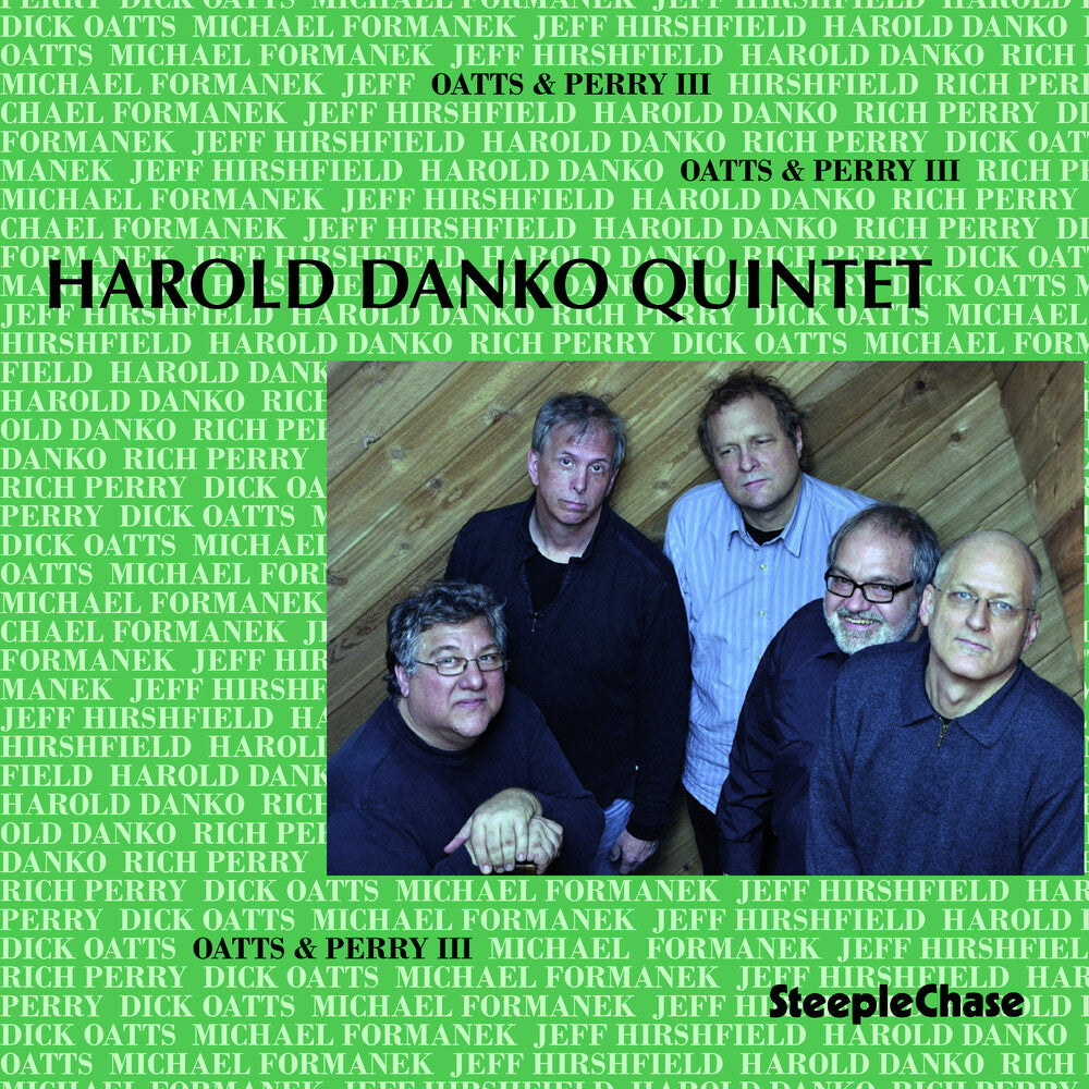 the album cover for Harold Danko - Oates & Perry III