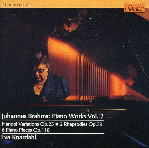 Brahms / Knardahl - V.2: Piano Works - 2 Rhapsodies - Music CD