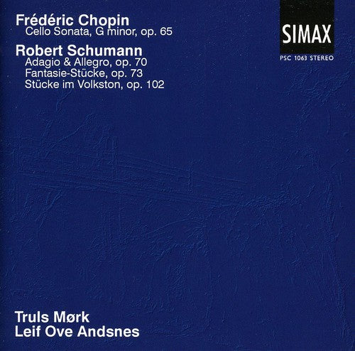 Chopin / Schumann / Andsnes / Mork - Cello Sonata In G Minor / Adagio & Allegro - Music CD