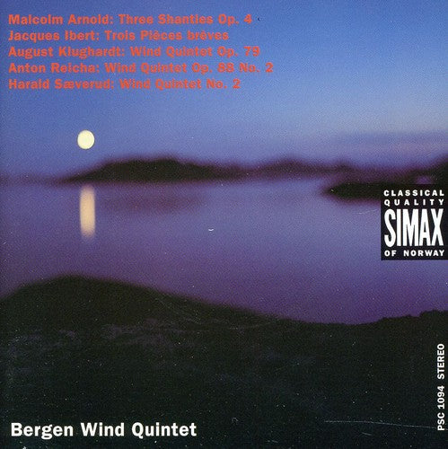 Ibert / Arnold / Klughardt / Bergen Wind Quintet - 3 Pieces Breves / 3 Shanties / Wind Quintets - Music CD