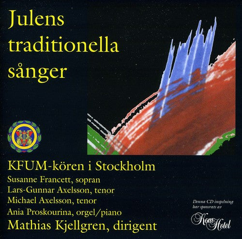 the album cover for Mathias Kjellgren - Julens Traditionella Sanger