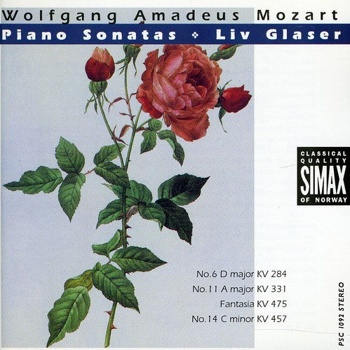 Mozart / Glaser - Piano Sonatas 6 11 & 14 / Fantasia In C Minor - Music CD