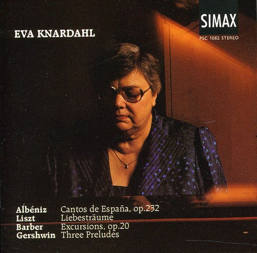 Albeniz / Barber / Gershwin / Liszt / Knardahl - Cantos De Espana / Excursions / 3 Preludes - Music CD