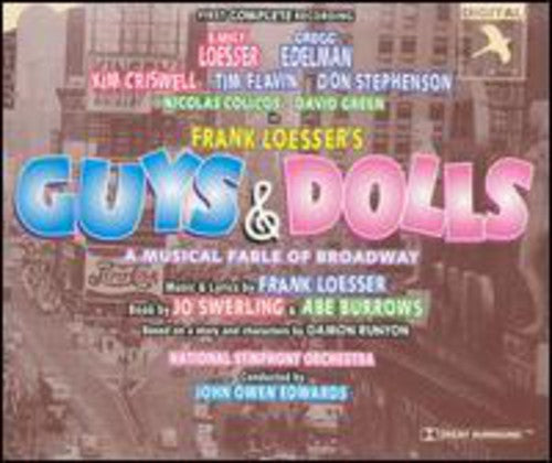the album cover for Cast Recordings - Guys & Dolls