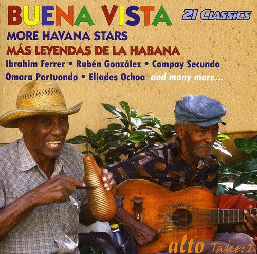the album cover for Buena Vista Club - More Havana Stars/Mas Leyendas De La Habana