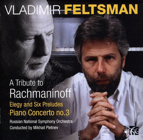 the album cover for Rachmaninov / Feltsman - Tribute to Rachmaninov