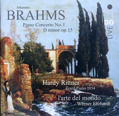 the album cover for Brahms / Rittner / Larte Del Mondo - Piano Concerto 1 Op 15