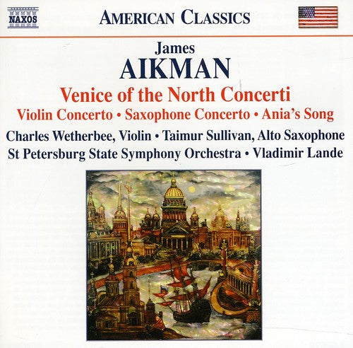 the album cover for Charles Wetherbee - Venice of the North Concerti