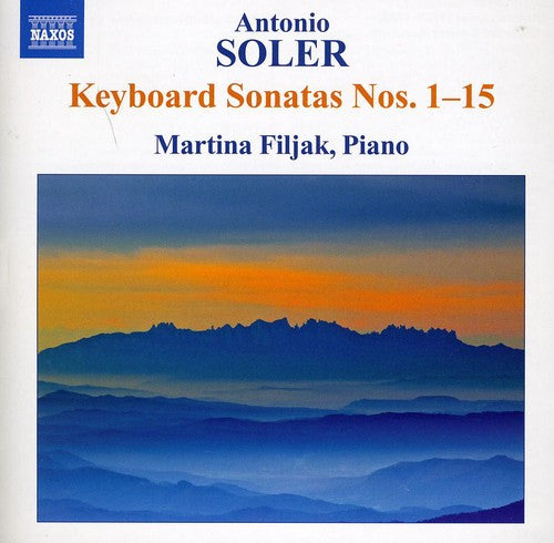 the album cover for Martina Filjak - Keyboard Sonatas 1-15
