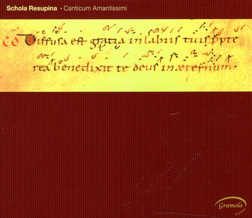Schola Resupina / Von Rechenberg / Anon - Canticum Amantissimi - Music CD