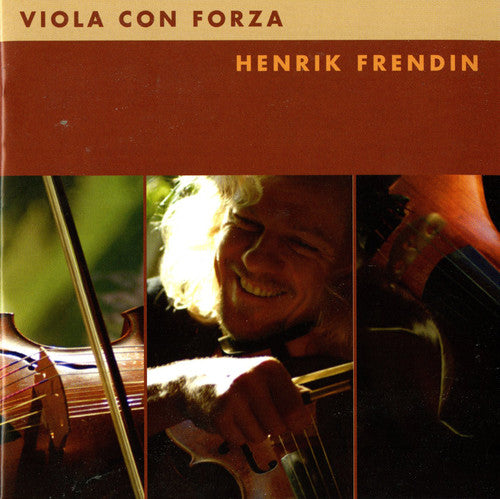 the album cover for Henrik Frendin - Viola Con Forza