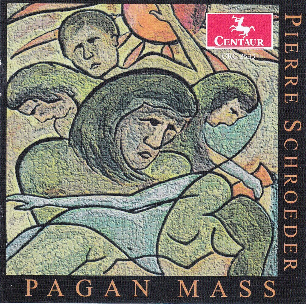 the album cover for Pierre Schroeder / Manfredini / Lagc Chamber Orch - Pagan Mass