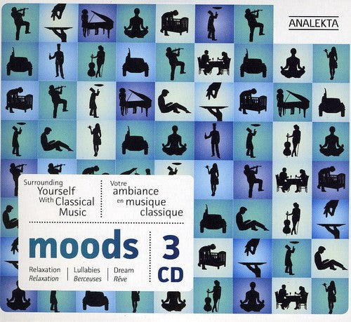 the album cover for Moods: Relaxation & Lullabies & Dream / Various - Moods: Relaxation & Lullabies & Dream / Various