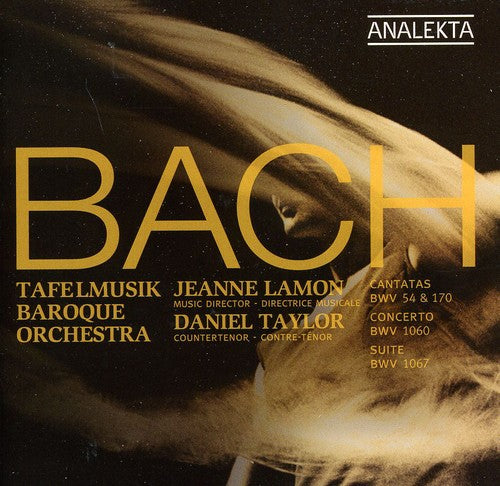 Bach / Tayler / Tafelmusik / Lamon - Cantatas Bwv 54 & 170 / Concerto Bwv / Orchestral - Music CD