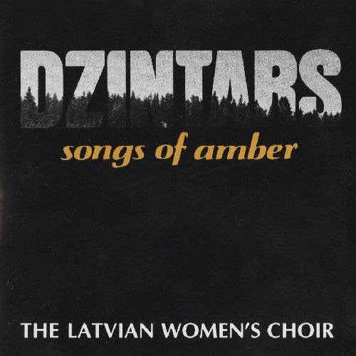 the album cover for Dzintars - Songs Of Amber