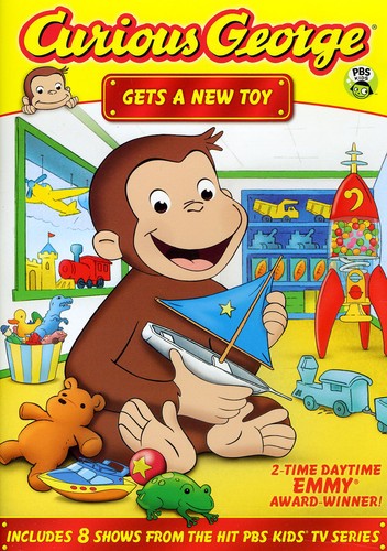 Curious George - Gets A New Toy - DVD