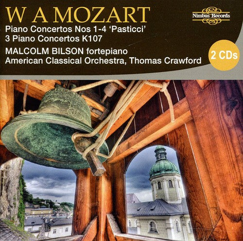 the album cover for Mozart / American Classical Orch / Crawford - Piano Concertos